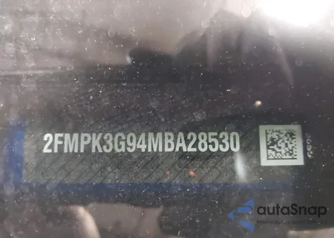 2021 Ford Edge Se из США, поврежденный, VIN 2FMPK3G94MBA28530